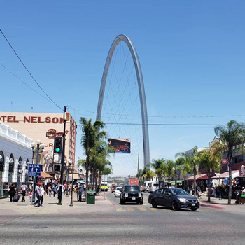 Avenida Revolucion in Tijuana. View 1